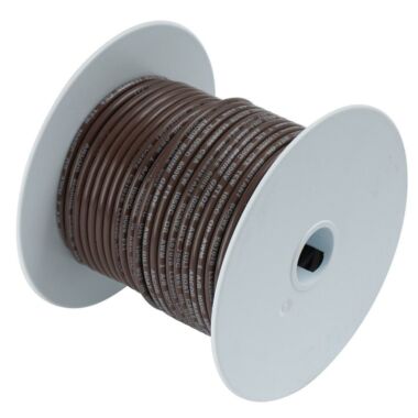 Ancor Brown 10 AWG Tinned Copper Wire - 500'