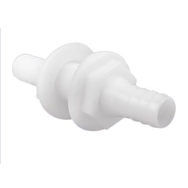 Attwood White Plastic Double Ended Connector - 3/4