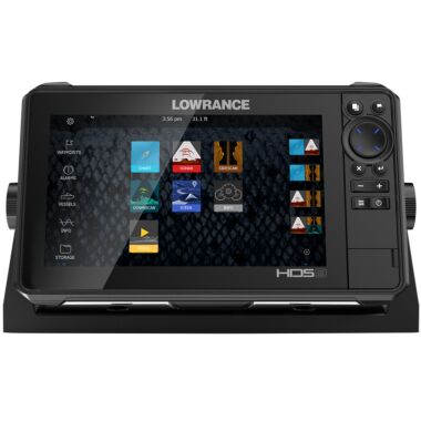Lowrance HDS-9 LIVE w/Active Imaging 3-in-1 Transom Mount  C-MAP Pro Chart