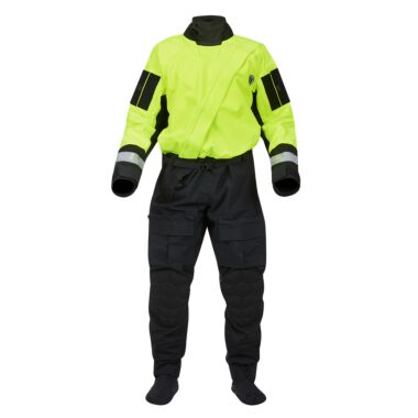 Mustang Sentinel Series Water Rescue Dry Suit - Fluorescent Yellow Green-Black - XL Long