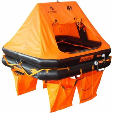 Ocean Safety Standard Offshore 6 Person Liferaft- Valise Packed