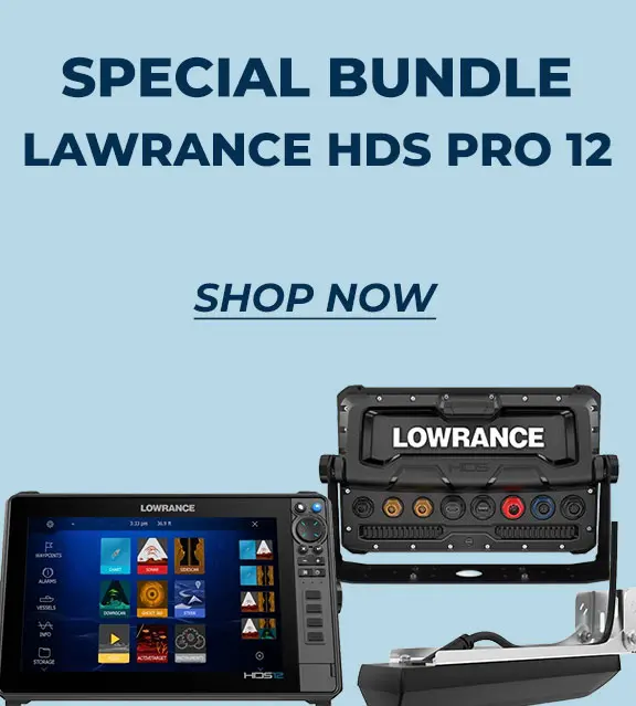 Lowrance HDS PRO 12 Preloaded C-MAP DISCOVER OnBoard & Active Imaging HD Transducer