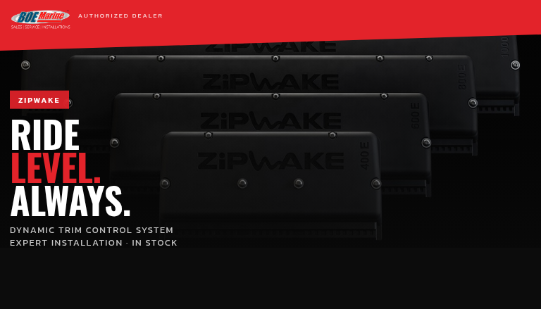 ZipWake Dynamic Trim Control System - Authorized Dealer