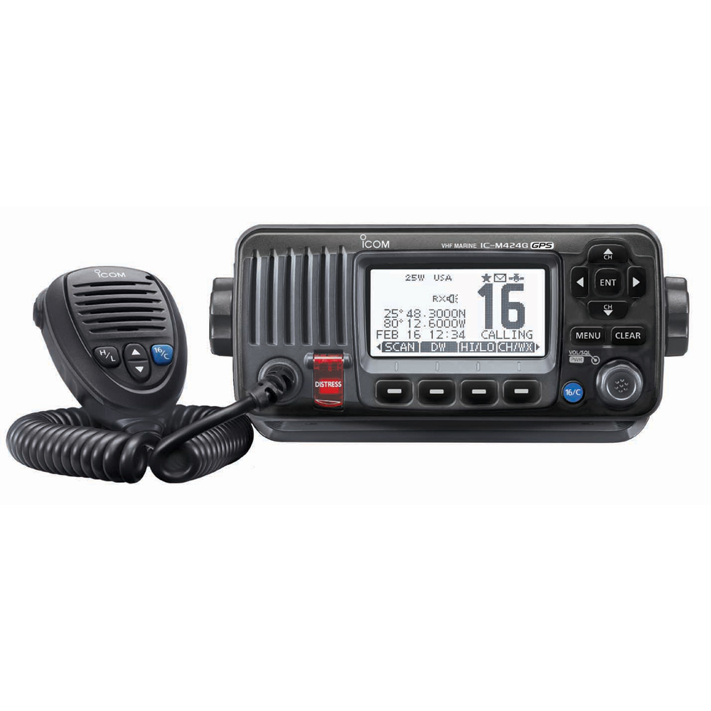 Icom M424G Fixed Mount VHF - Thumbnail 2