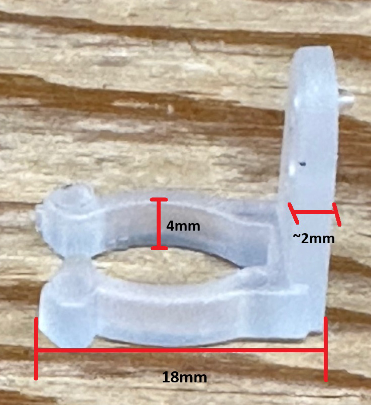 Imtra Mounting Clip (U-Type) for 3/8" Rope Light