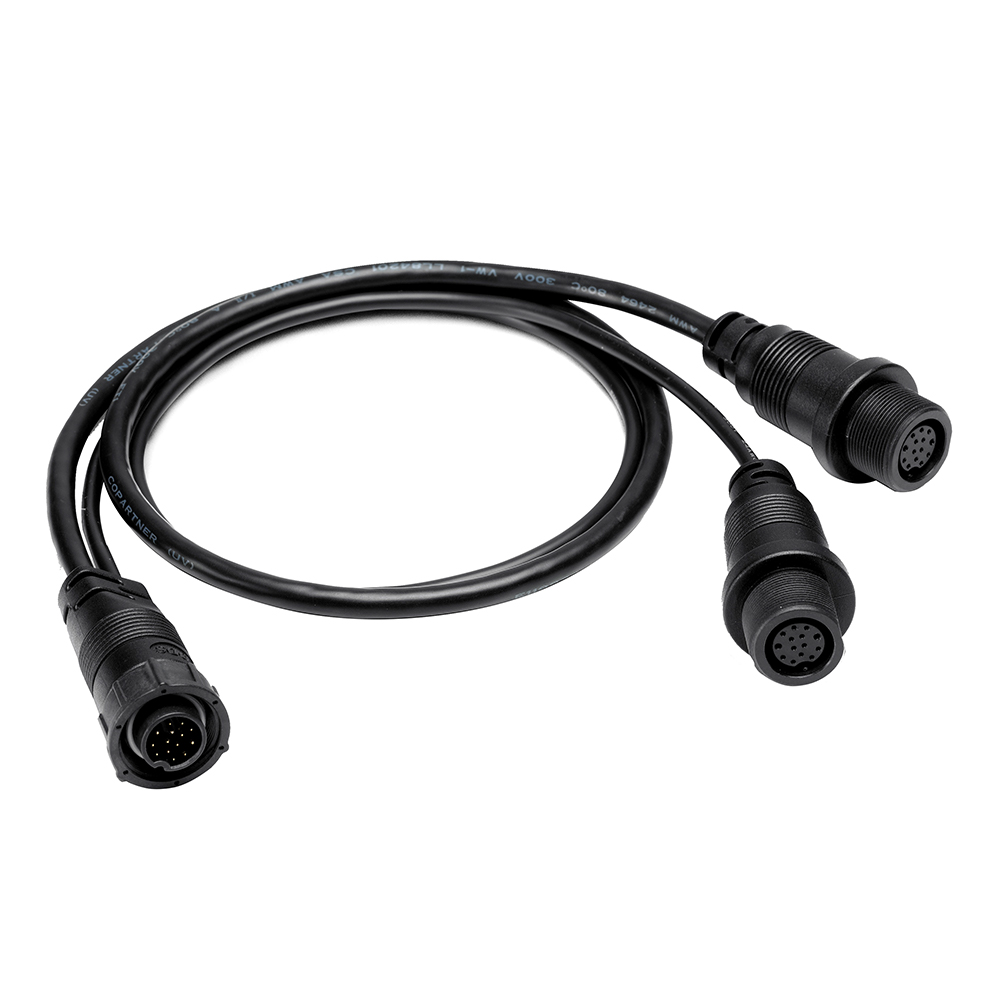 Humminbird 14 M SILR Y - SOLIX/APEX Side Imaging Left-Right Splitter Cable - Thumbnail 2