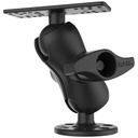 Ram Mount Universal D Size Ball Mount with Short Arm for 9-12 Fishfinders and Chartplotters