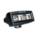 Black Oak 4 Marine Spreader Light Flood Scene LED Pro Series 3.0 - Black