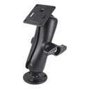 RAM Mount RAM® Double Ball Mount w/75 x 75mm VESA Plate & Jam Nut - Medium