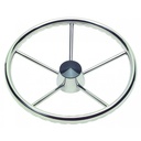 Schmitt Marine 170 Finger Grip Destroyer 5-Spoke 13.5 Stainless Steel Cap 3/4 Tapered Shaft w/Knob