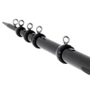 Tigress XD Telescoping Aluminum Outrigger Poles - 15' - 1-1/2 OD Black