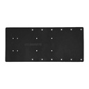 Sea Brackets 18 Straight Trolling Motor Plate - Black