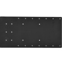 Sea Brackets 20 Straight Trolling Motor Plate f/Minn Kota Quest - Black
