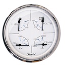 Faria Chesapeake White SS 5 Multifunction Gauge