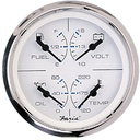 Faria Chesapeake White SS 4 Multifunction Gauge