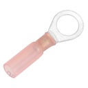 Pacer 22-18 AWG Heat Shrink Ring Terminal - 5/16 Stud Size - 100 Pack