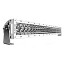 Black Oak 30 Marine Curved Double Row LED Light Bar - Spot Optics - White Housing - Pro Series 3.0