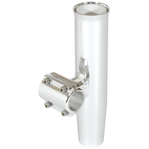 Lee's Clamp-On Rod Holder - Silver Aluminum - Horizontal Mount - Fits 1.900 O.D. Pipe